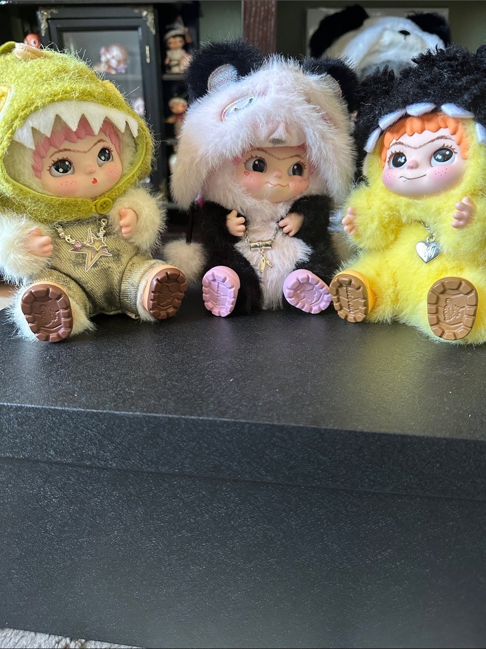 Plush Fuzzy Wakuku Charm - cute and well made never used only for display.